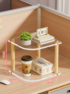 Desktop File and Document Organizer Shelf