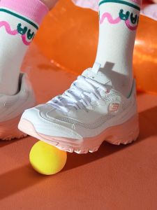 Skechers รองเท้าผู้หญิง Women สเก็ตเชอร์ส Dlites สมาร์ทคอนโซล - 896192-WOR Air-Cooled Memory Foam