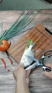 2pcs【Upgrade】Kitchen Scissors Tool Multifunctional Stainless Steel Cut Meat Vegetables BBQ Tool