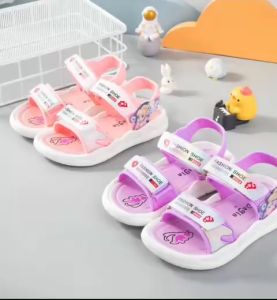 Sandal quai ngang dạ quang phối chữ UMEDO cho bé gái xinh xắn dễ thương - TT480