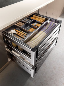 Double Layer Drawer Kitchen Organizer for Dishes and Spices