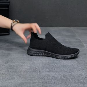 Techdoo Sepatu Selop Casual Anti Slip Sepatu Slip On Sepatu Kerja Pria MR179