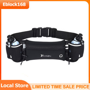 Waist Bag Running Belt with Water Bottles Phone Bag Waterproof for Sport Fitness