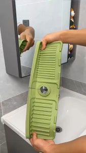 Thảm silicone thoát nước bồn rửa chén Tấm lót silicone úp cốc để đồ ráo nước nhà bếp tiện lợi