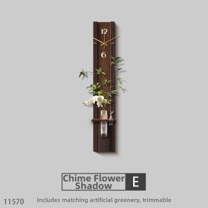 RUIBAHAO | Vintage Style Wall Clock Hanging Decor