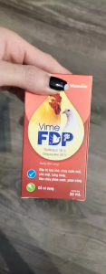 Vemedim Vime FDP Dung Dịch Uống Hỗ Trợ Hô Hấp Loại Bỏ Khò Khè Chảy Nước Mũi Cho Gà Đá Vịt Bồ Câu