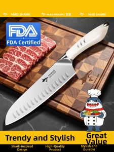 Mad Shark | Forged Multi-use Kitchen Knife