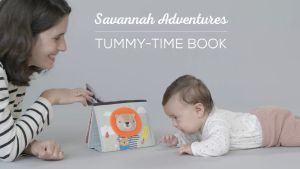 Infantino | Taf Toys Savannah Tummy-Time Book