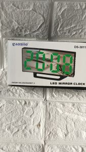 jam diigtal led DS 3811L Jam Digital Led Modern Jam Dinding Bentuk Persegi - Lazada