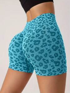 High-Waisted Yoga Shorts For Women Fitness Leggings Moisture-Wicking Breathable And Stretchy