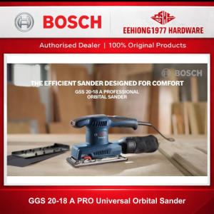 BOSCH GGS 20-18 A PRO Universal Orbital Sander Mesin Sander Wood Sanding Machine GSS20-18 GSS20-18A