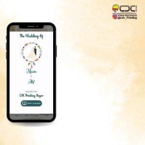 UNDANGAN PERNIKAHAN DIGITAL WEBSITE CANTIK ELEGAN DAN UNIK