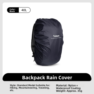 MONLEYTA | Waterproof Backpack Cover Full Wrap Double Shoulder Outdoor Hiking Cycling Camping Dust Mud Bag For Mountain Climbing Bookbag