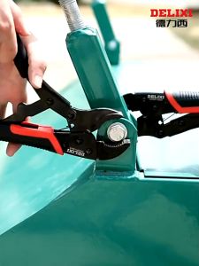 คีม 7 นิ้ว คู่หน้า คีมล๊อค คีมล๊อก คีมปากตรง ประแจล็อก คีมโซโล คีมอเนกประสงค์ คีมแรง คีมหนีบเหล็ก