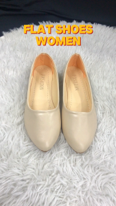 Beli2you Formal Shoes Women Slip On Shoes Flat Heel Ladies Working Shoes