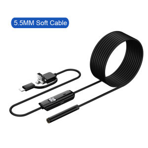Industrial TYPE-C Android Endoscope 7MM/5.5MM Micro USB Camera USB Car Inspection Borescope Waterproof LED for Android Phones PC