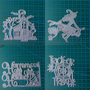 Halloween Metal Cutting Dies dress Scrapbooking Decoration Paper Cards Craft Knife Mould Blade Punch Template Embossing Stencils