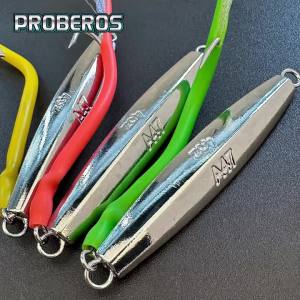 Bộ Mồi Câu Kim Loại PRO BEROS 3 Món 37g 66g 94g 126g Dành Cho Câu Xa Móc Lưỡi Câu Lông Vũ Câu Cá Ngừ Cá Mú Câu Biển Trên Thuyền