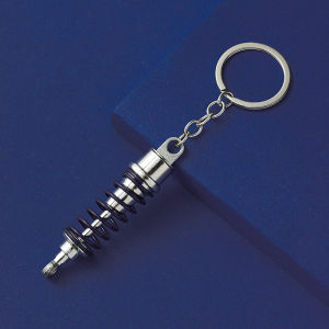 Car Shock Absorber Keychain Metal Model Key Holder Modification Suspension 4S Store Gift Creative Festival Supplies
