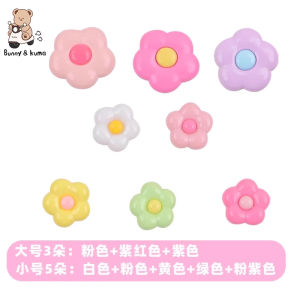 Decorative Flower Stickers for Electric Vehicles 3D Body Decals Yadea Aima Electric Car Battery Vehicle Decoration Accessories