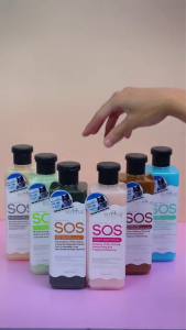 Sữa tắm SOS cho chó mèo 530ml sữa tắm cho chó Enoug SOS ngừa ve rận dưỡng mượt lông 530ml