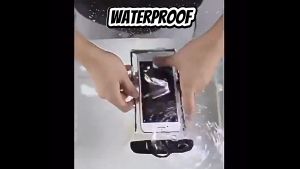 WATERPROOF HP ANTI AIR GLOW IN THE DARK TEMPAT HP / PLASTIK HP / KANTONG HP ANTI AIR / SARUNG HP ANTI AIR MENYALA DALAM GELAP