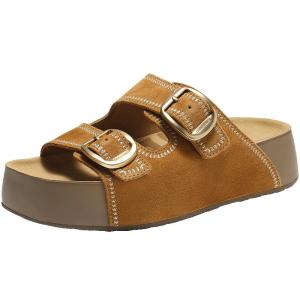 Belle | Toasted Bread Style Thick Sole Women Slipper