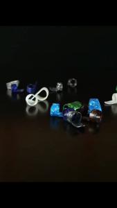 Guitar Thumb/Index Finger Picks for Acoustic Guitar Banjo Ukulele - Celluloid Guitar Flat Thumbpicks Practical gifts for any guitar or bass player