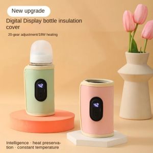 Baby Milk Warmer Baby Nursing Bottle Heater Portable USB Bottle Warmer for Car Outdoor Travel Accessories Outdoor Portable