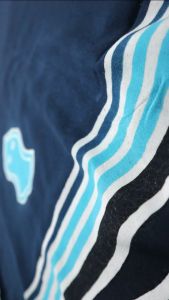 Sorban ZAWEEYA Solo Motif Garis Terompah: Aksesori Rumah Elegan