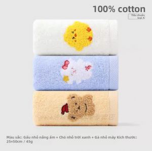 Grace | Khăn Tắm Cho Trẻ Em Mềm và Thấm Khô 6 Cái