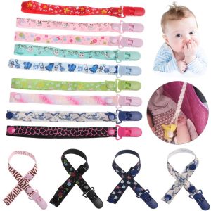 YYLINGX 1pc Feeding Infant Adjustable Length Chew Toy Strap Dummy Clips Baby Teething Soother Pacifier Chain