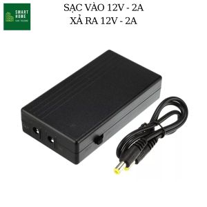 Bộ lưu điện USB 5V 9V 12V DC 3x18650 UPS mini cho CAMERA và bộ phát Router WiFi