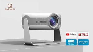 Xiaomi Projector T269 Portable 5G/WIFI Mini Projector Smart Real 1080P 4K Ultra Clear Full HD Movie Proyector 200 Large Screen LED Bluetooth Projectors For Android Built-in HDMI/USB interface Netflix Youtube Google Home Theater