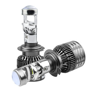 BI LED Projector Headlight 1500W 5570 CSP Chips H4 H7 H11 9005 9006 Projector Lens Fan Cooling Hi/Lo Beam Bulb LED Lamp Fog Lamp