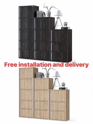 Avant Furniture Allure Cabinet storage shelf cupboard 3/4/5 door 2 colour