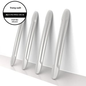 4 Miếng Dán Bảo Vệ Cạnh Cửa Xe Hơi Đa Năng Trong Suốt Chống Va Chạm Chống Xước Bảo Vệ Tay Nắm Cửa Gương Chiếu Hậu