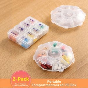 GUOQI | Convenient Weekly Pill Organizer 7 Days