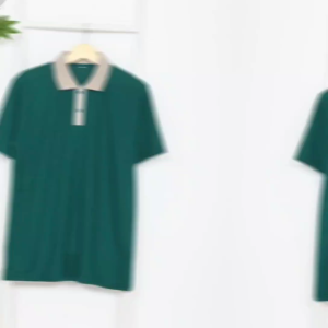 Polo Waffle Kerah Kombinasi Lengan Pendek / Kaos Kerah Polo Waffle List Kombinasi / COD