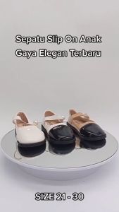 Sepatu Flat Anak Perempuan Import  Fashion Cantik Mute Import Terbaru