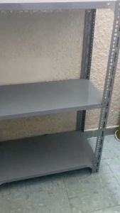 Kệ Sắt V Lỗ 3 4 Tầng: Dài 80xR40cm Cao 80 đến 150cm - Chịu Tải 100kg Tầng Chứa đồ dùng gia đình.