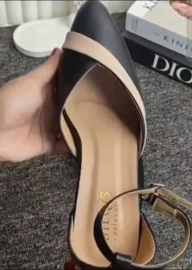 Juragan Online - High Heels Hak Tahu KEYSHA Sepatu Sandal Wanita Pump Heels Cantik Anggun Warna Moka & Hitam Soft Bayar Ditempat