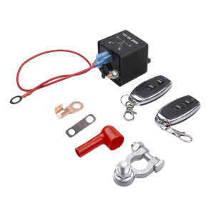 [VODF] Battery Kill Switch 12V 200A Remote Control Battery Negative Cut Off Switch Anti-Theft Prevent Battery Drain Isolator for Car Truck RV