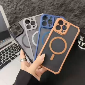 CASE PREMIUM MATTE MAGSAFE FOR IPHONE XR 15 15 PLUS 15 PRO 15 PRO MAX 16 16 PLUS 16 PRO 16 PRO MAX 17 17 AIR 17 PRO 17 PRO MAX - BDC