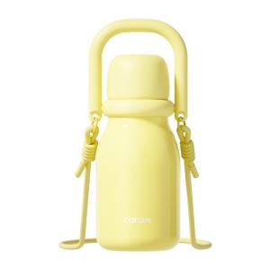 CAROTE | High Appearance Large Capacity Portable Straw Stainless Steel Thermos Cup