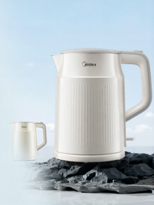 Midea | Household Insulation Compact Double-Layer Heat-Resistant Electric Kettle 1.5L