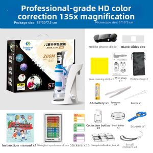 Kidzbro | Scientific Experiment Portable Microscope 260X