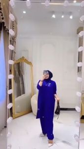 ONESET JUMBO DIOVA SET KNIT PREMIUM M L XL XXL BAJU ATASAN + CELANA PANJANG Setelan Wanita Dewasa