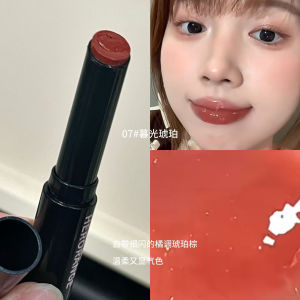 Gray Pink Lip Freeze Moisturizing Solid Mirror Lip Glaze Water Light Whitening for Students Makeup Box Storage Organizer