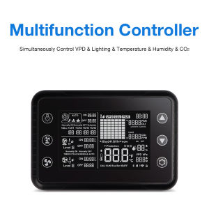 WIFI Smart Multifunctional Controller VPD Lighting CO2 Temp RH Growth Controller Real-time Monitoring for Hydroponics Greenhouse